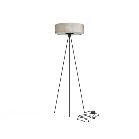 Nowodvorski Lampa podłogowa stojąca szara CADILAC