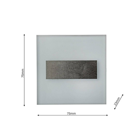 Lampa z diodami do szyn magnetycznych łamana 12W 3000K DDCX-GDZD12 - TYP A