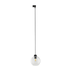 Tk Lighting TRACER CUBUS TRANSPARENT lampa wisząca 1XE27