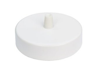 Podsufitka metalowa maskownica okrągła Fi 80 biała