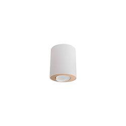 Nowodvorski Lampa punktowa natynkowa biała tuba SET