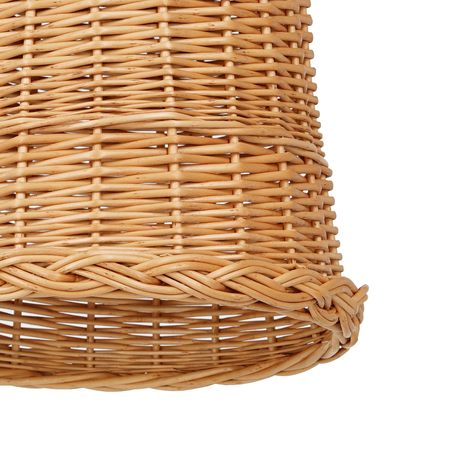 Lampa wisząca VIMINI NATURAL WOOD 1xE27 wiklinowa boho