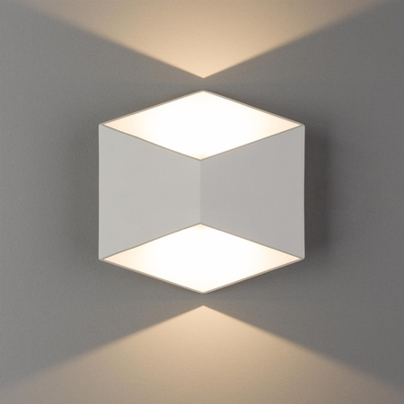 Nowodvorski Kinkiet zewnętrzny natynkowy czarny TRIANGLES LED 