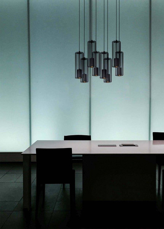 Okazała lampa wisząca idealna nad stół w jadalni K-4933 z serii FALCON