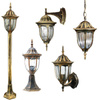 Lampa zewnętrzna FLORENCJA wisząca patyna  1xE27