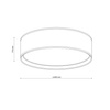 Lampa sufitowa BILBAO White/Gold 4xE27 600
