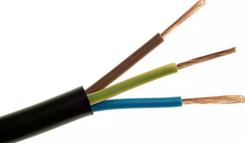 Przewód kabel OMY linka 3x1,5 czarny H03VV-F