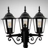 Lampa zewnętrzna LIGURIA 2,5m czarna 3xE27