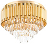 Lampa kryształowa luksusowa żyrandol Luxury WSC014 złota duża