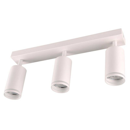 Lampa ścienno-sufitowa PARIS 3 GU10 Biała