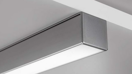 Profil do LED LIPOD architektoniczny Kluś  srebrny anoda 3m