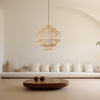 Lampa wisząca Stela rattanowa 1xE27 Boho