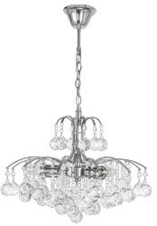 Lampa wisząca Żyrandol Monte Carlo 3xE27 CHROM