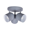 Lampa sufitowa 3xE27 szara 32cm AZURO 98-63236