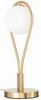 Lampka nocna stołowa złota Milano Rosa E14