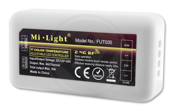 Sterownik LED CCT RF 12/24V 10A FUT035