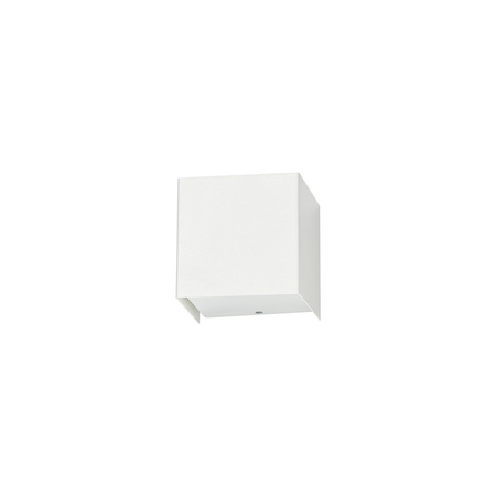 Nowodvorski Kinkiet biały CUBE 