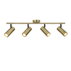 Lampa mosiądz ścienna/sufitowa listwa 4x15W Colly 94-01740