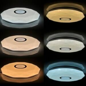 Plafon LED DIAMOND 80 z pilotem