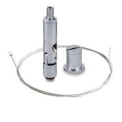 Kluś Zestaw mocowań RD-2, srebrny, mosiądz