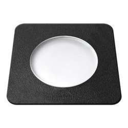 Oprawa najazdowa Led 7W czarna 160mm SQ 3000K GX53 IP66
