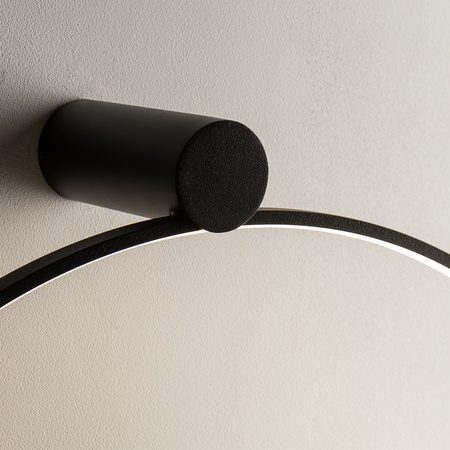 Kinkiet/lampa sufitowa CIRCOLO LED M 21W  4000K 60cm czarny Nowodvorski 10865