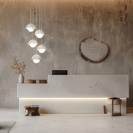 Lampa wisząca BONO BEIGE 5xG9