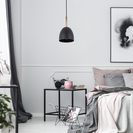 Lampa wisząca NORD Black 1xE27