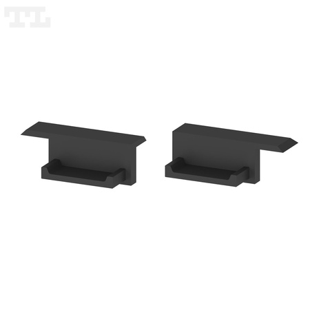 Komplet zaślepek bocznych czarnych P6-2 ½ do osłonki C13 (2 szt. z otworem ) (nr kat 770620503)
