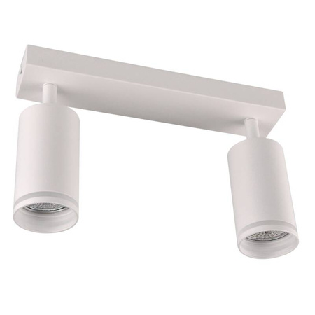 Lampa ścienno-sufitowa PARIS 2 GU10 Biała