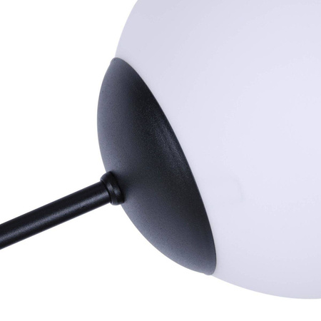 Niesymetryczna lampa sufitowa z dwoma kloszami K-4923 z serii SAVOY