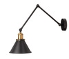 Kinkiet regulowany metalowy klosz stożek NEW Antic Brass