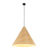 Tk Lighting SOLIS WOOD DĄB JASNY lampa wisząca 1xE27