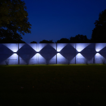 Kinkiet Solarny  elewacyjny Wings 50lm zimna 6000K