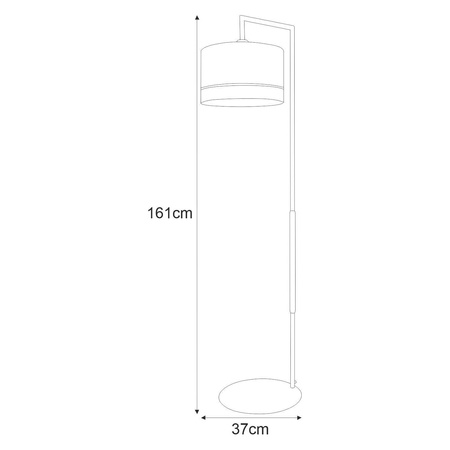 Lampa podłogowa BOHO  K-4367 z serii VIMBO