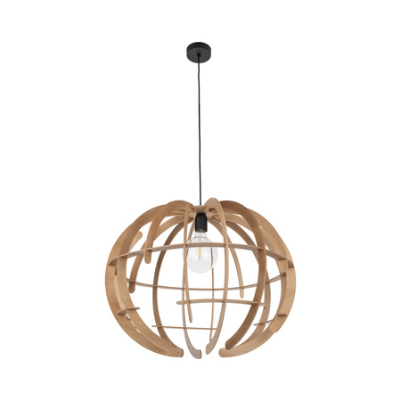 Lampa wisząca VENUS Wood 1xE27 L