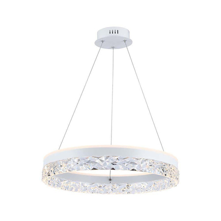Oprawa Zwieszana V-TAC 25W LED Biała VT-7581 3000K 3000lm