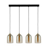 Lampa wisząca SATIPO Amber 4xE27