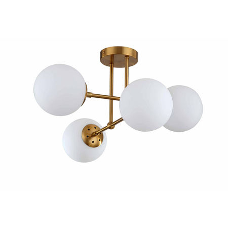 Lampa sufitowa Roma 4xE14 złota