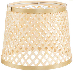 Klosz BOHO bambusowy walec 20cm TH2B