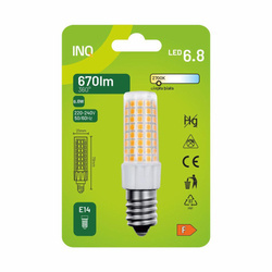 Żarówka LED E14 6,8W 720lm 2700K cienka
