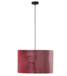 Lampa wisząca  Tercino Pink 3xE27 welurowa 50cm