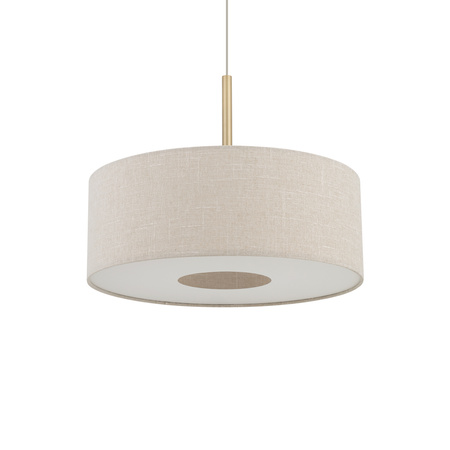 Lampa wisząca SANTANA M kremowy abażur 50cm Nowodvorski 11652