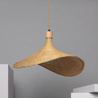 Naturalna lampa wisząca E27 Boho Kathu Sienet