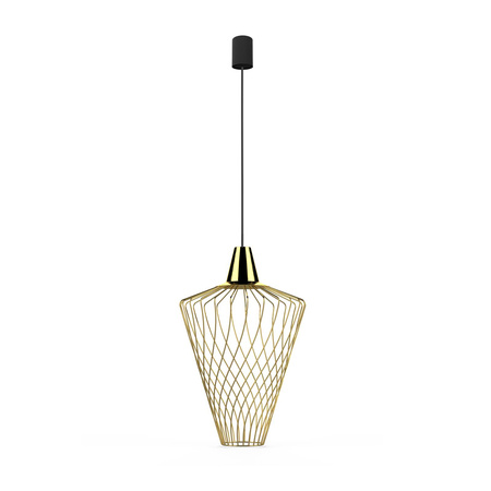 Nowodvorski Lampa wisząca mosiądz WAVE L