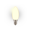 Żarówka FILAMENT LED milky C37 świeca E14 6W 540lm 3000K