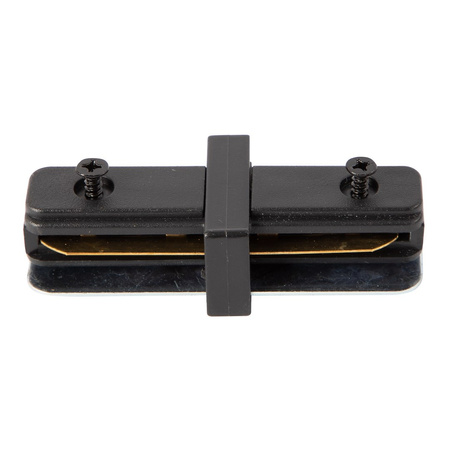 Łącznik Prosty Track Czarny 1-Obwodowy