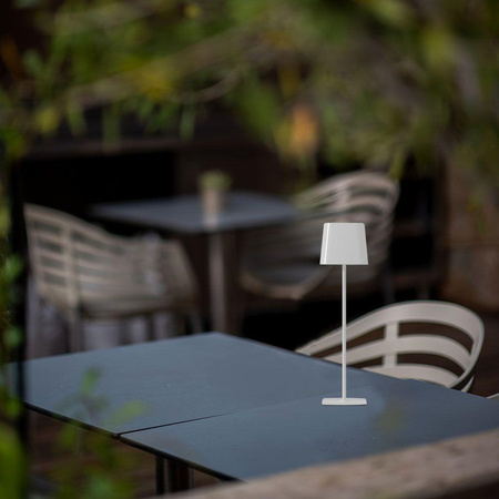 Lampka Biurkowa Nocna Solarna V-TAC 5W CCT LED 35cm Ładowanie USB-C Ściemnianie Biała 