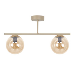 Stylowa lampa sufitowa na dwie żarówki E14 K-5781 z serii FELIX