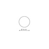 Plafon Platillo 16 cm czarny LED CCT